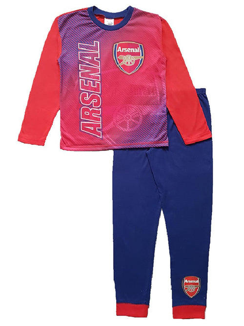 Arsenal FC Red Navy Football Long Pyjamas