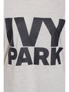 Ex Ivy Park Grey Logo Viscose T-Shirt