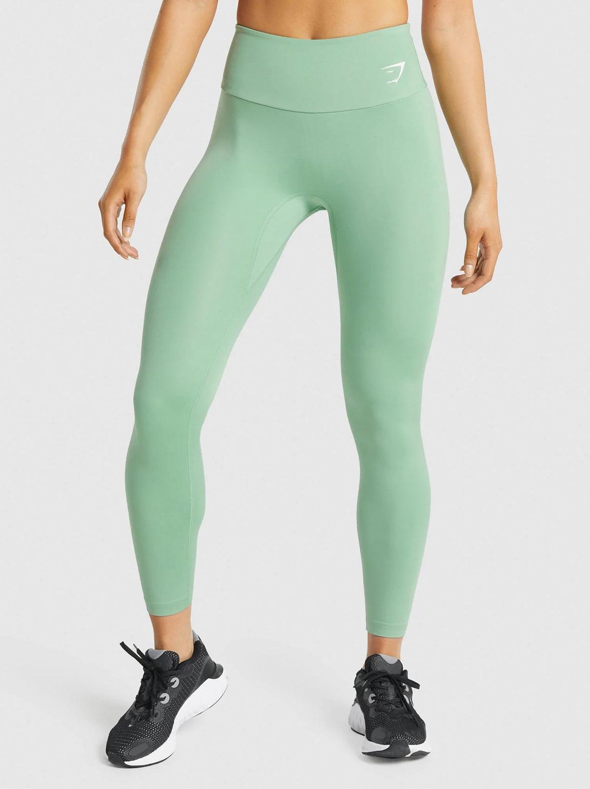 Gymshark Womens Mint Green Gym Leggings – Afford The Style