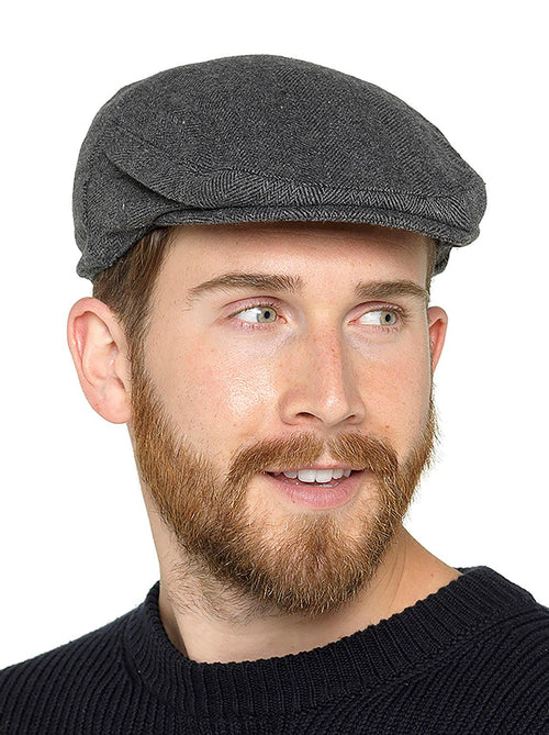 Mens Traditional Style Flat Cap