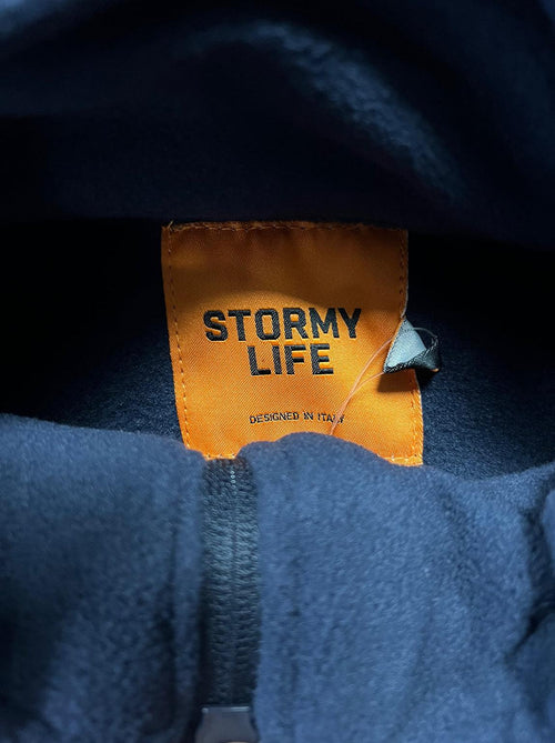 Stormy Life Mens Zipped Fleece Jacket Plain