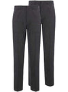 2 Pack Boys Viscose School Trousers Charcoal
