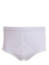 3 Pack Mens White 100% Cotton Y-Fronts