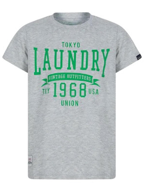 Boys Jersey 1968 Vintage USA T-Shirt Marl