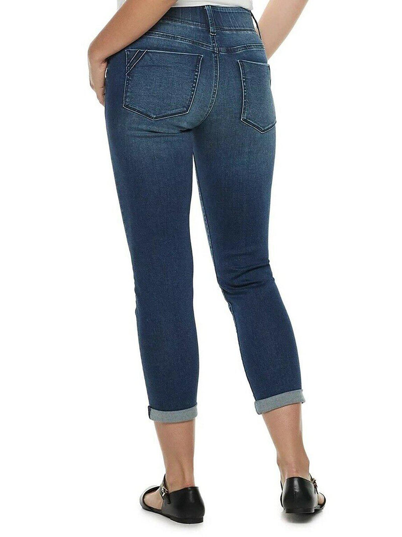 Ex Apt. 9 Capri Tummy Control Denim Jeans – Afford The Style