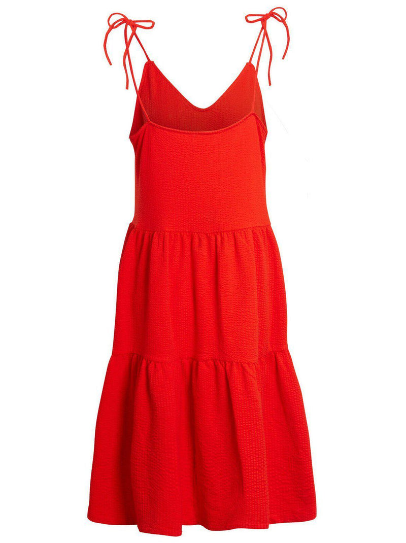 Ex H&M Summer Orange Beach Dress