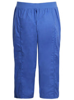 Ex High Street Royal Cropped Cotton Trousers