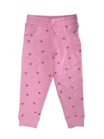Ex Mothercare Infants Pink Butterfly Joggers