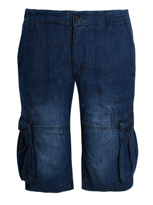 Ex Reserved Mens Blue Denim Shorts