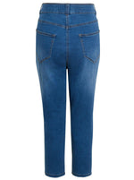 Ex Simply Be Cropped Jeans Mid Denim