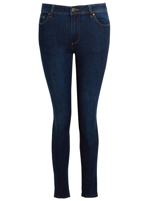 Ex Zara Dark Skinny Fit Stretch Jeans