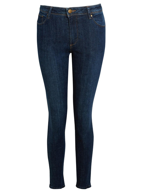 Ex Zara Dark Skinny RAW Denim Jeans