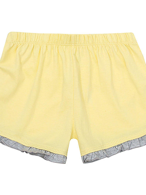 Girls Grey Pineapple Short Pyjama Set