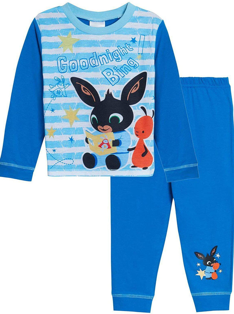 Kids Bing Bunny Cotton Character Pyjamas Blue