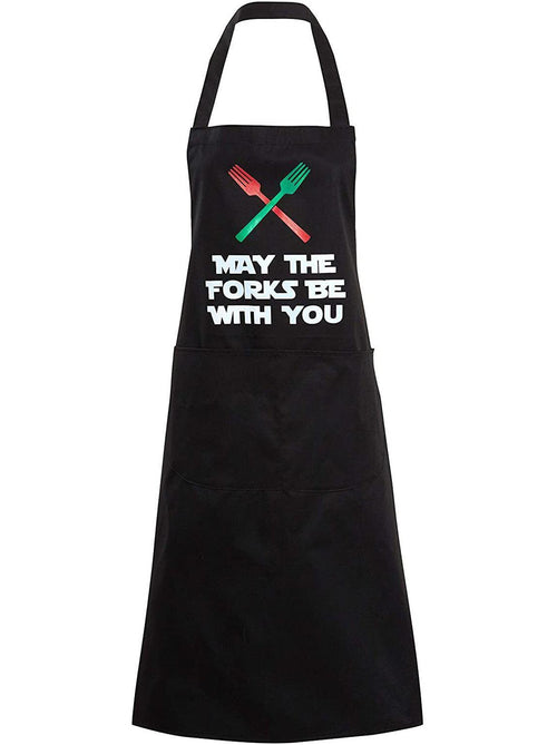 May The Forks Be With You! Novelty Apron
