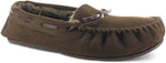 Mens Brown Moccasin Slippers