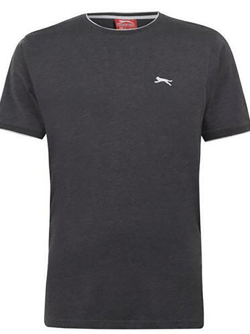 Slazenger Tipped Neck T-Shirt Plus Size
