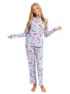 Slumber Hut Girls Jersey Pyjamas Lilac Unicorn