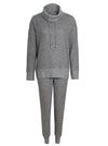 Soft Handle Roll Neck Loungesuit Grey