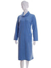 Womens Boucle Button Up Dressing Gown