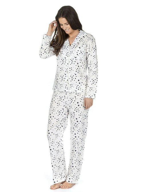 Womens Star Pattern Cotton Pyjamas